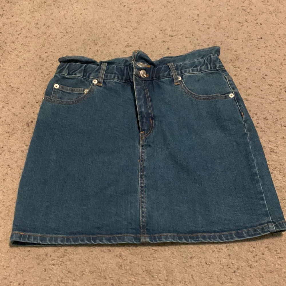 Dark Wash Jean Skirt